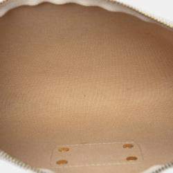 Pre Owned Louis Vuitton White Damier Azur Eva