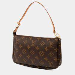 Pre Owned حقيبة لويس فيتون براون مونوجرام بوشت أكسسوارات