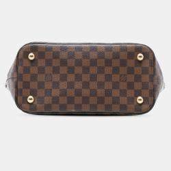 مملوكة مسبقًا Louis Vuitton Brown Damier Ebene Belmont MM