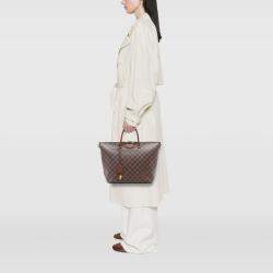 مملوكة مسبقًا Louis Vuitton Brown Damier Ebene Belmont MM