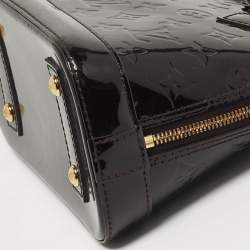 Pre Owned Louis Vuitton Alma BB Amarante Monogram Vernis Bag