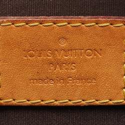 Pre Owned Louis Vuitton Alma BB Amarante Monogram Vernis Bag