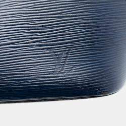 Pre Owned Louis Vuitton Blue Epi Neverfull MM