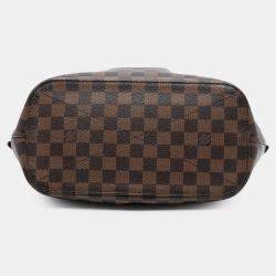 Pre Owned Louis Vuitton Brown Damier Ebene Siena MM