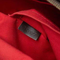 Pre Owned Louis Vuitton Brown Damier Ebene Siena MM