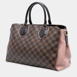 مملوكة مسبقًا Louis Vuitton Brown/Pink Damier Ebene Normandy