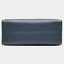 Pre Owned حقيبة لويس فيتون أز رق معدني مونوغرام جاينت أمبريونت أون ذا جو بي إم