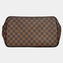 مملوكة مسبقًا Louis Vuitton 2011 Brown Canvas Damier Ebene GM Bergamo Tote