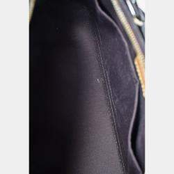 Pre Owned Louis Vuitton Amarante Vernis Leather Monogram 'Alma' Top Handle Bag