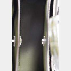 مملوكة مسبقًا Louis Vuitton Green Alligator Mississippiensis City Steamer MM Top Handle with Strap