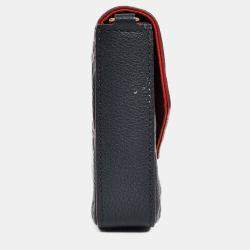 مملوكة مسبقًا Louis Vuitton 2017 Navy/Red Leather Empriente Felicie Crossbody Bag