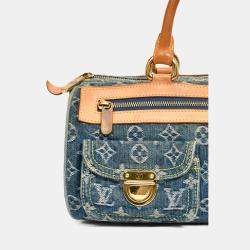 Pre Owned Louis Vuitton 2005 Denim Neo Speedy Top Handle