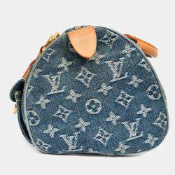 Pre Owned Louis Vuitton 2005 Denim Neo Speedy Top Handle