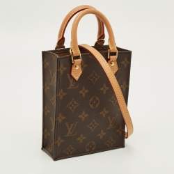 مملوكة مسبقًا حقيبة لوي فيتون بيتيت ساك بليت كانفاس مونوغرامية