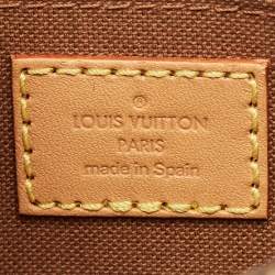 مملوكة مسبقًا حقيبة لوي فيتون بيتيت ساك بليت كانفاس مونوغرامية