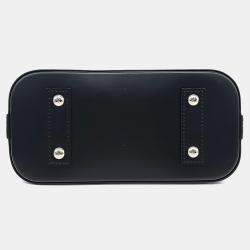 مملوكة مسبقًا Louis Vuitton Black Leather Epi Alma Bb