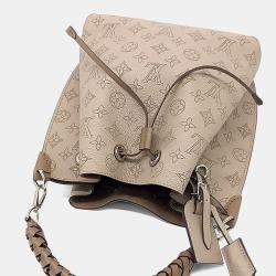 Pre Owned Louis Vuitton Beige Leather Mahina Muria