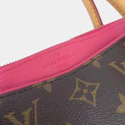 مملوكة مسبقًا Louis Vuitton Brown Canvas and Leather Monogram Pallas