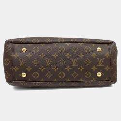 مملوكة مسبقًا Louis Vuitton Brown Canvas and Leather Monogram Pallas