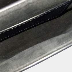 Pre Owned Louis Vuitton Black Leather New Wave Multi Pochette