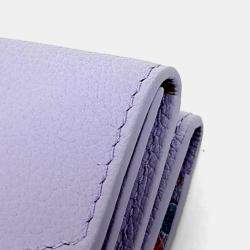 مملوكة مسبقًا Louis Vuitton Purple Leather Valentine'S Day Lockmini Wallet