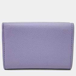 مملوكة مسبقًا Louis Vuitton Purple Leather Valentine'S Day Lockmini Wallet