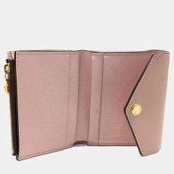 Pre Owned محفظة لوي فيتون زوي جلد وقماش مقوى بني