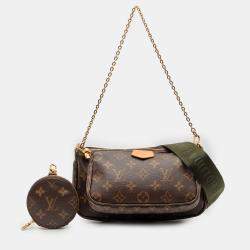 Pre Owned Louis Vuitton Brown Monogram Multi Pochette Accessoires