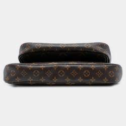 Pre Owned Louis Vuitton Brown Monogram Multi Pochette Accessoires