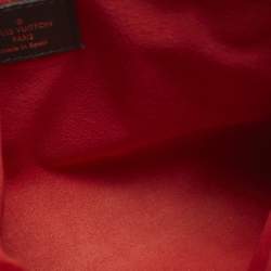 Pre Owned حقيبة كلتش لوي فيتون توييليريس قماش مونوغرامي كراميل وجلد