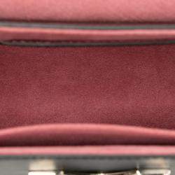 Pre Owned Louis Vuitton Black Epi Flower Embellished Twist MM