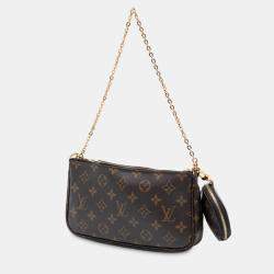مملوكة مسبقًا Louis Vuitton Brown Monogram Multi Pochette Accessoires