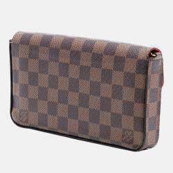  مملوكة مسبقًا Louis Vuitton Brown Damier Ebene Pochette Felicie