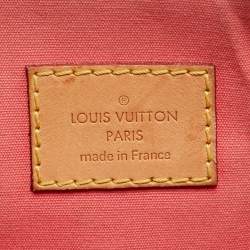 Pre Owned حقيبة لووي فيتون ألما ب م جلد إيبي معدني خوخي