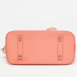 Pre Owned حقيبة لووي فيتون ألما ب م جلد إيبي معدني خوخي