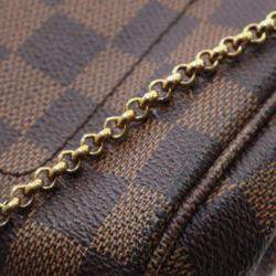 مملوكة مسبقًا Louis Vuitton Brown Damier Ebene Favorite PM