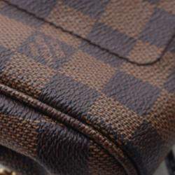 مملوكة مسبقًا Louis Vuitton Brown Damier Ebene Favorite PM