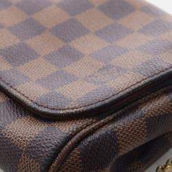 مملوكة مسبقًا Louis Vuitton Brown Damier Ebene Favorite PM