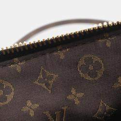 مملوكة مسبقًا Louis Vuitton Express Pm Monogram Noir Shoulder Bag Leather And Coated Canvas Black Brown