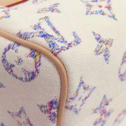 Pre Owned Louis Vuitton Speedy Bandouliere 20 Handbag Monogram Jacquard