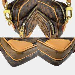 Pre Owned حقيبة كتف لوي فيتون نيغو نايل قماش مونوغرام بني