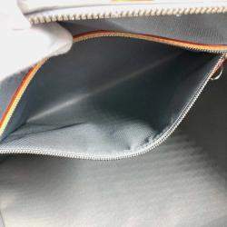 Pre Owned حقيبة يد لوي فيتون كيبال بانديولير مرآة مونوجرام 50 فضية بوسطن جلدية للسفر M45886