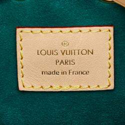 Pre Owned Louis Vuitton X Sun Yitian Nicolas Ghesquiere Animogram Nano Noe Handbag Brown/Pink Leather