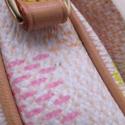 Pre Owned حقيبة كتف لوي فيتون بوشت ميتيس إو داميير ليشيوس