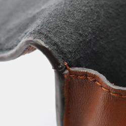 Pre Owned حقيبة لوي فويتون دوفين الصغيرة عكس مونوغرام الكتف قماش و جلد بنية بيج