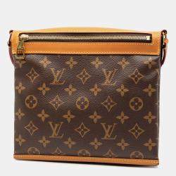 مملوكة مسبقًا Louis Vuitton Brown Monogram Saumur Messenger PM