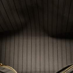 Pre Owned Louis Vuitton Pont Neuf MM Black Monogram Empreinte Leather Bag