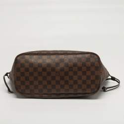 Pre Owned Louis Vuitton Neverfull MM Damier Ebene Canvas Bag