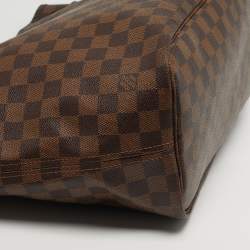Pre Owned Louis Vuitton Neverfull MM Damier Ebene Canvas Bag