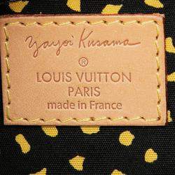 Pre Owned حقيبة لويس فويتون بولكا دونق أبدية صفراء يايوي كوساما مونوجرام فيرنس أكسيسوار